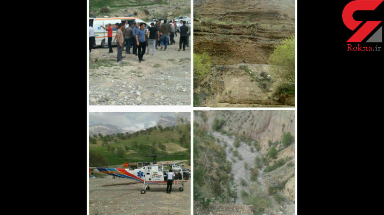 دهمین پرواز اورژانس هوایی برای نجات دختر سقوط کرده از پرتگاه + تصویر