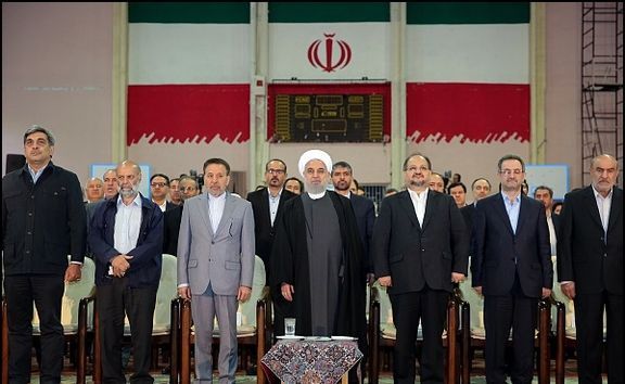 روحانی: ما در برابر یک تحریم ظالمانه و غیرقانونی آمریکا قرار گرفتیم/ کارگران در خط مقدم مقابله با تحریم‌های آمریکا هستند