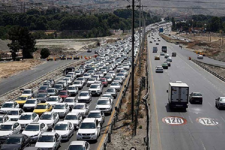 ترافیک پرحجم اما روان در محور تهران به مشهد