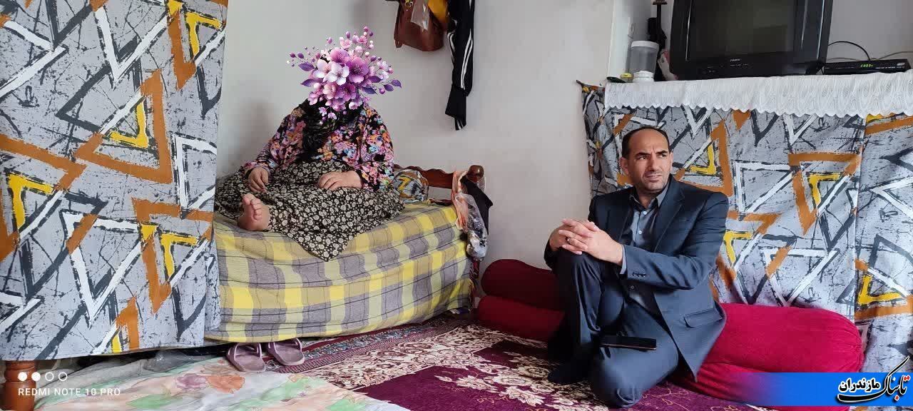 دیدار و دلجویی از چند مددجوی کمیته امداد روستای پیله‌کوه