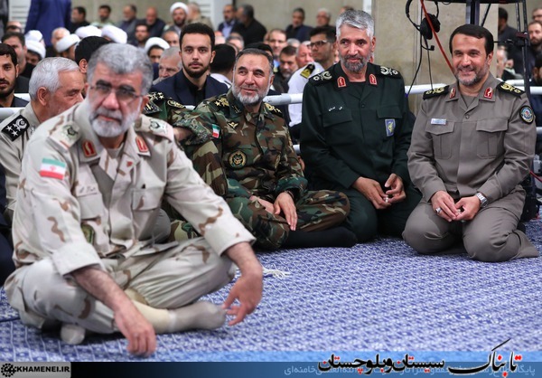 حبیب مرزهای سیستان و بلوچستان در محضر رهبر معظم انقلاب