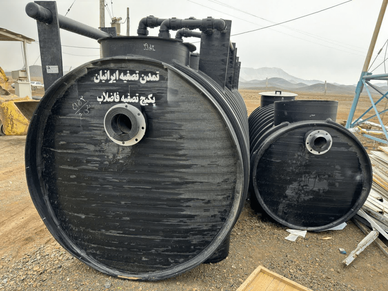 ویژگی های پکیج تصفیه فاضلاب پلی اتیلنی