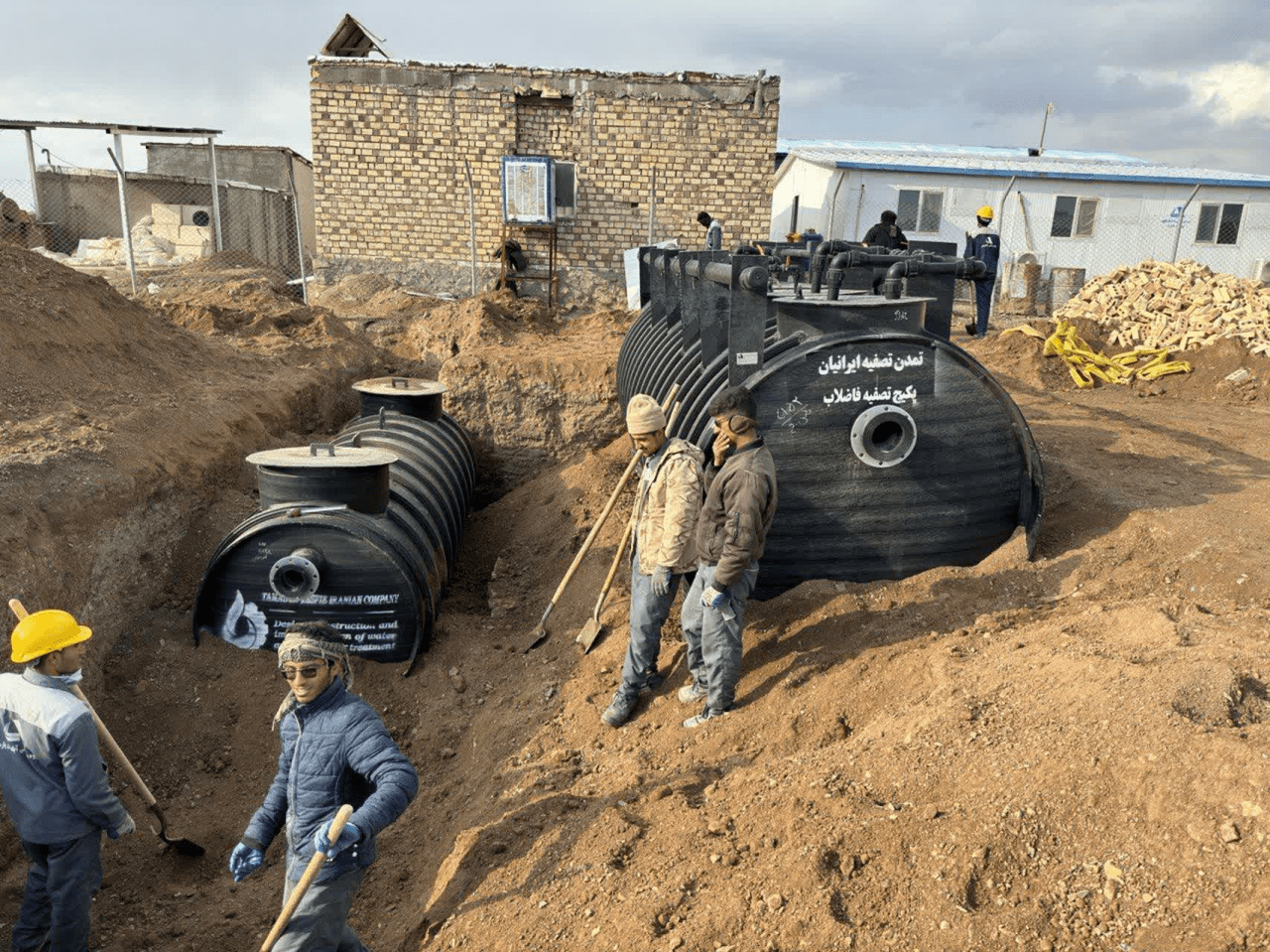 ویژگی های پکیج تصفیه فاضلاب پلی اتیلنی