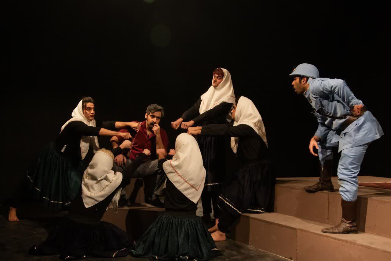 نمایش (شارمالی گل) در تئاتر مستقل مشهد+گزارش تصویری