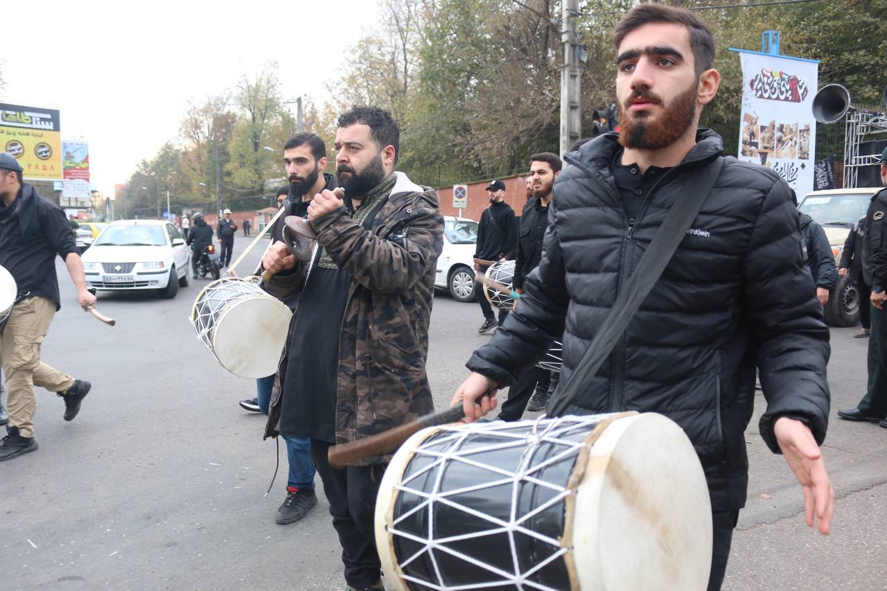 تشییع پیکرهای ۶ شهید گمنام و ۳ مدافع امنیت