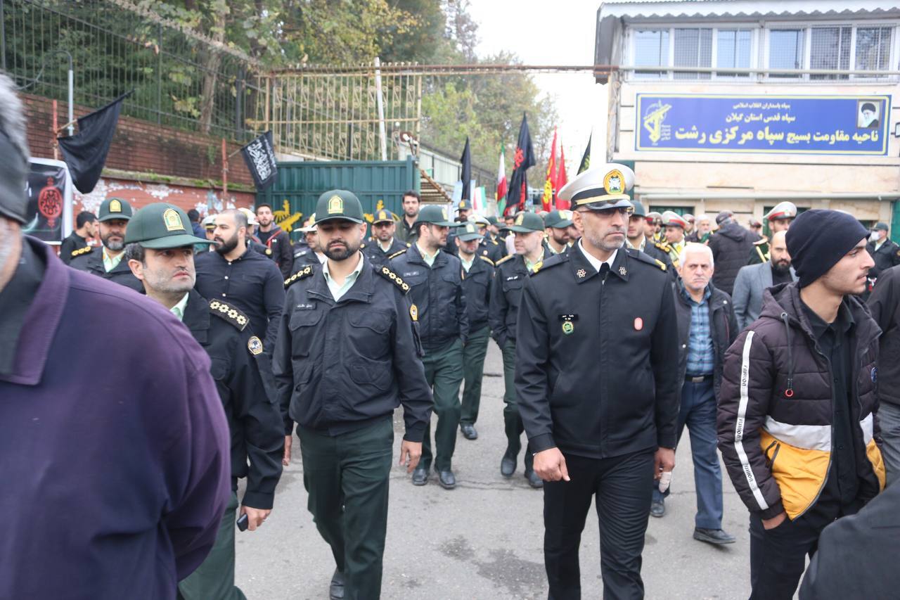 تشییع پیکرهای ۶ شهید گمنام و ۳ مدافع امنیت