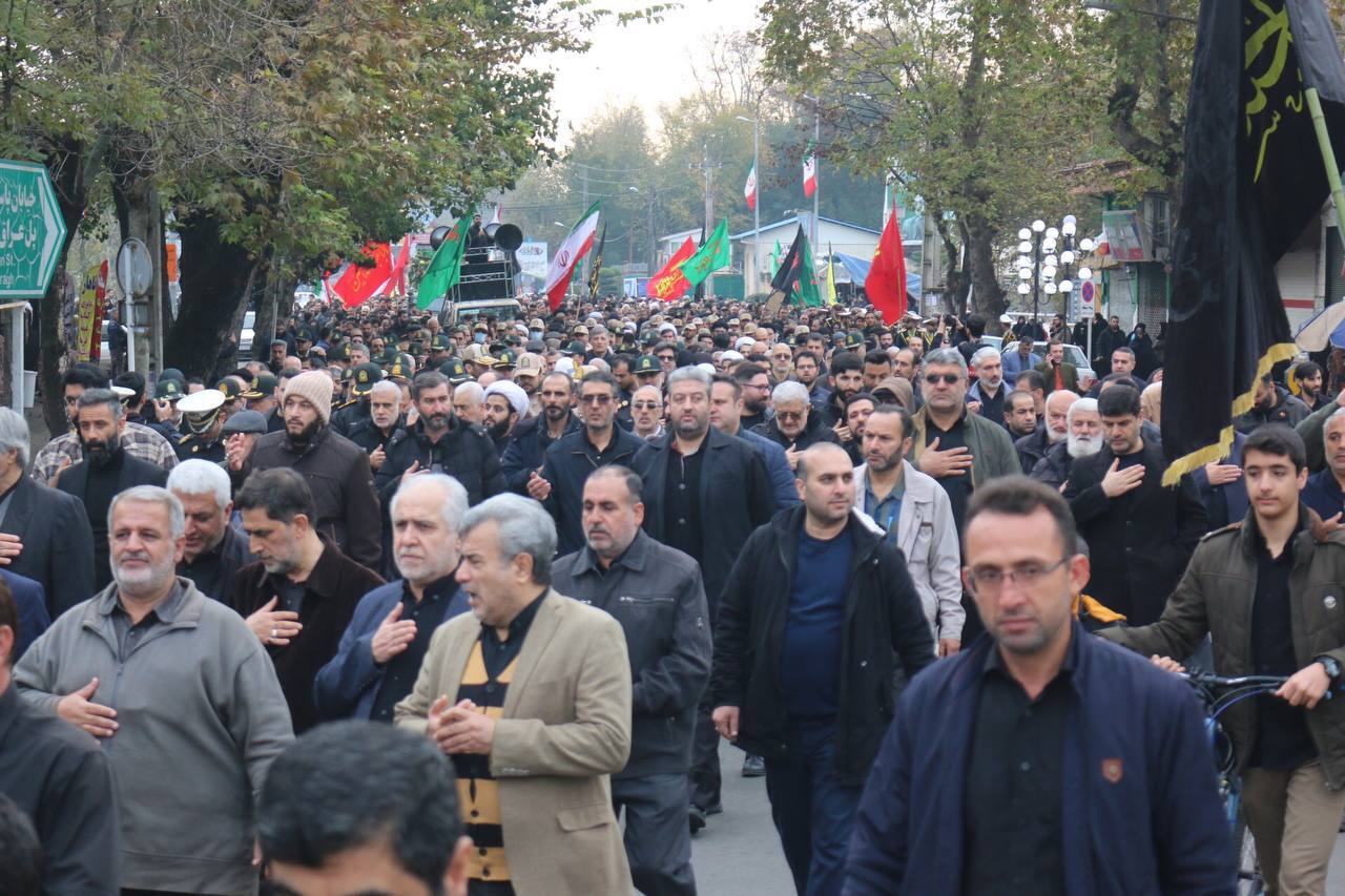 تشییع پیکرهای ۶ شهید گمنام و ۳ مدافع امنیت