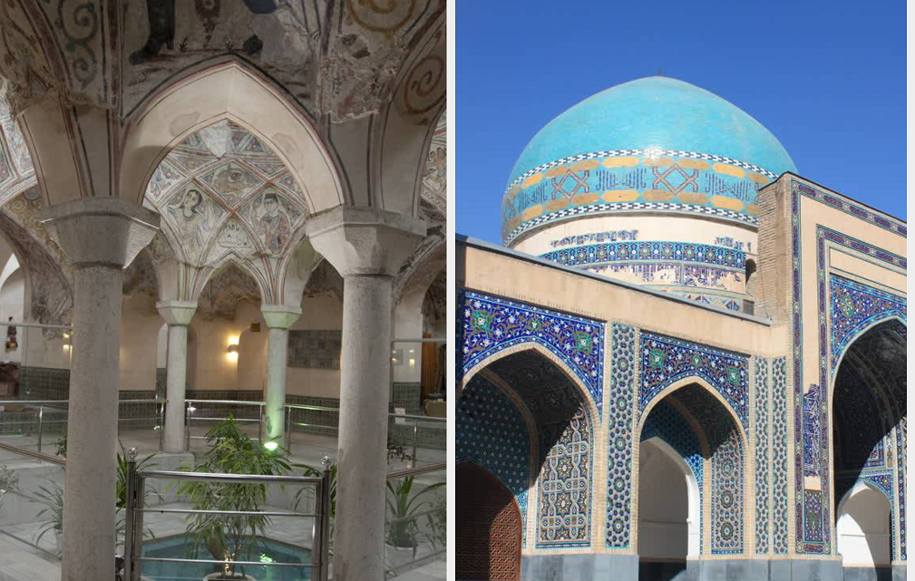 امکان بازدید گروهی از بناهای تاریخی «مقبره امیر ملکشاه» و «حمام مهدی قلیبیک» فراهم شد