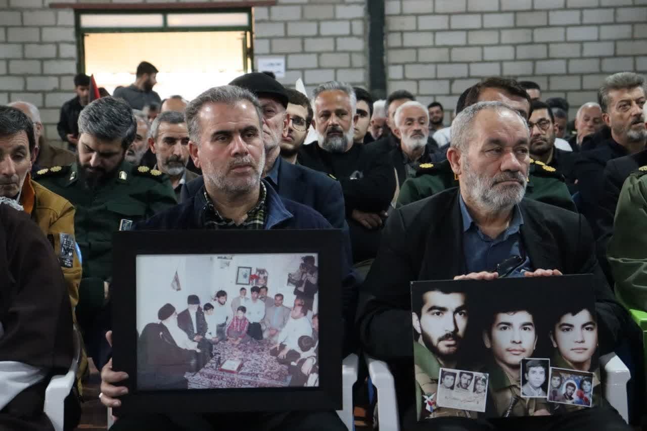 اجتماع باشکوه بسیجیان پیربازار با حضور فرمانده سپاه مرکزی رشت+تصاویر