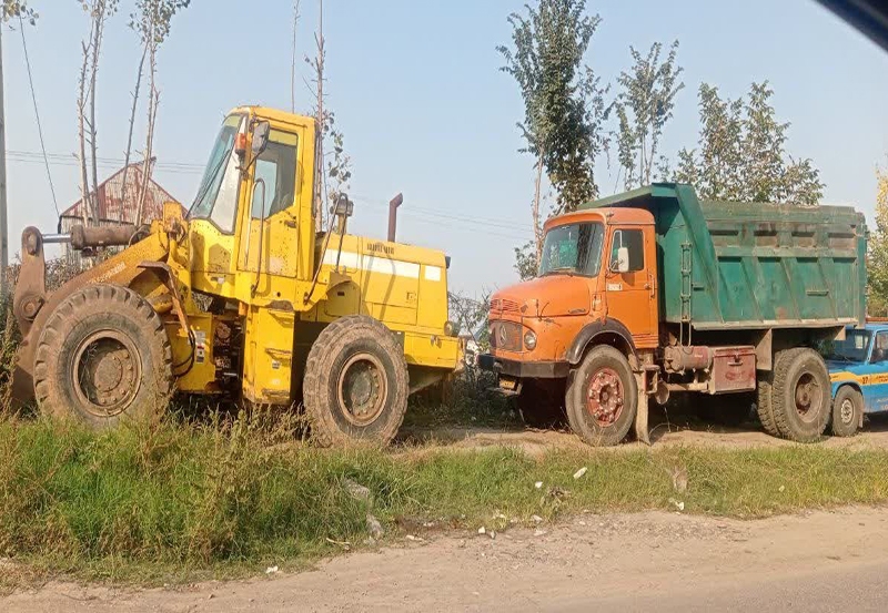 جلوگیری از برداشت غیرمجاز شن و ماسه در رشت/کشف ۱۷ تن شن و ماسه غیرمجاز در بخش سنگر